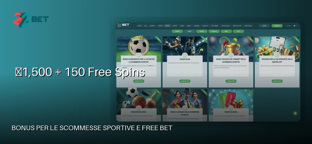 22bet promotional banner